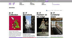 Desktop Screenshot of hfcollection.org